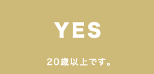 YES 20歳以上です。