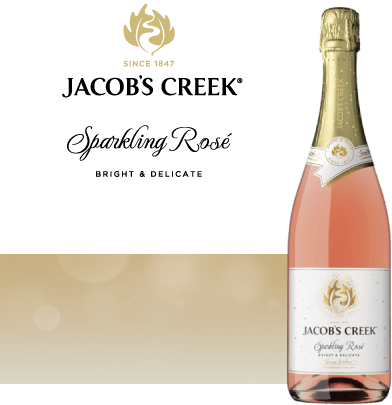 JACOB'S CREEK® Sparkring Rose BRIGHT & DELICATE