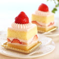 苺のスクエアショートケーキ【No．350】